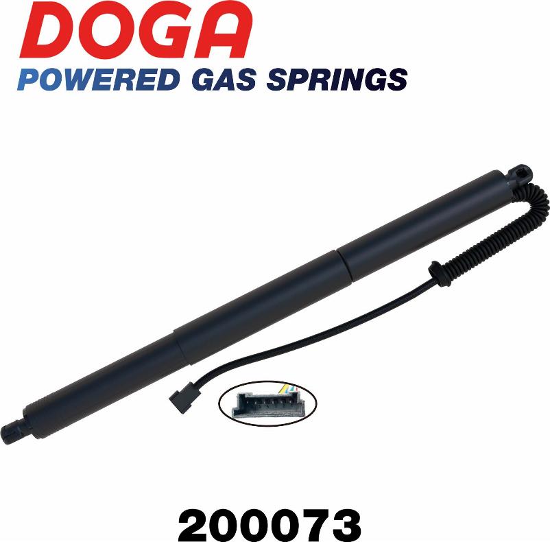 DOGA 200073 - Elektromotors, Bagāžas nod. vāks autodraugiem.lv