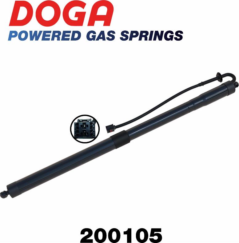 DOGA 200105 - Elektromotors, Bagāžas nod. vāks autodraugiem.lv