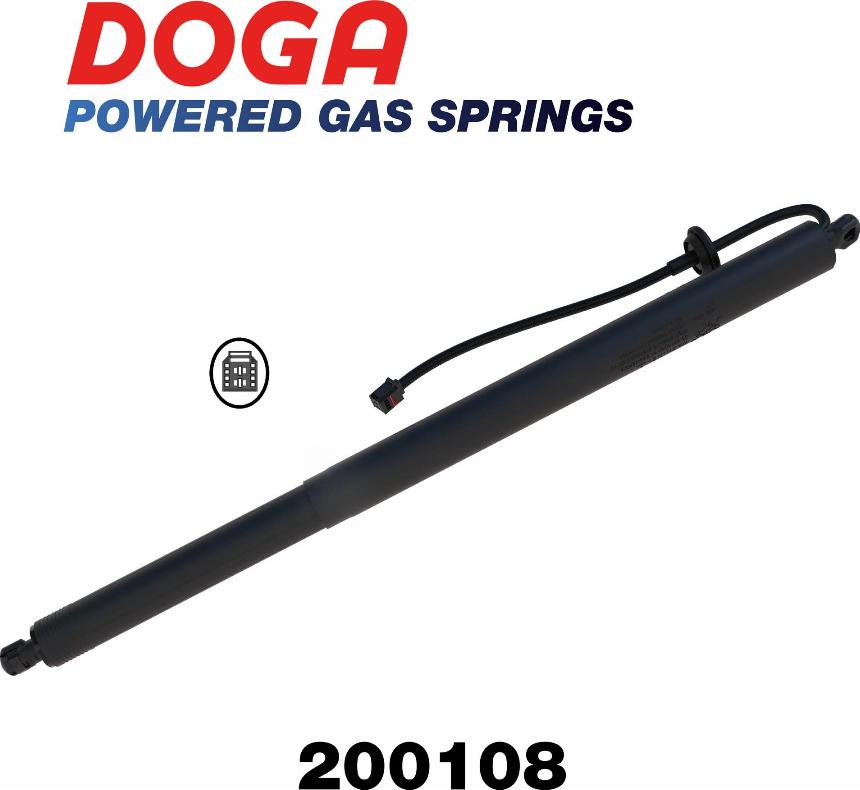 DOGA 200108 - Elektromotors, Bagāžas nod. vāks autodraugiem.lv