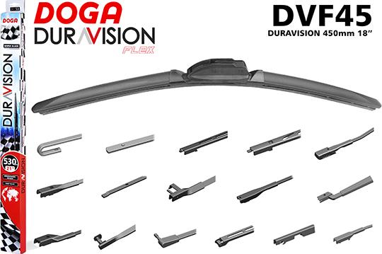 DOGA DVF45 - Stikla tīrītāja slotiņa autodraugiem.lv