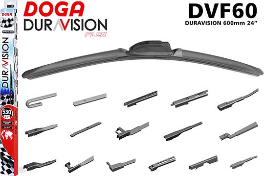 DOGA DVF60 - Stikla tīrītāja slotiņa autodraugiem.lv
