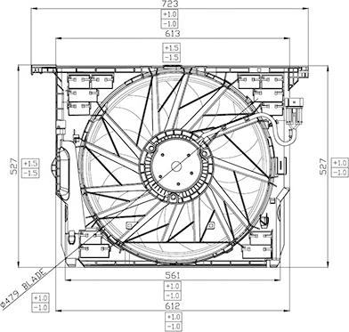 DOGA EBM040 - Ventilators, Motora dzesēšanas sistēma autodraugiem.lv