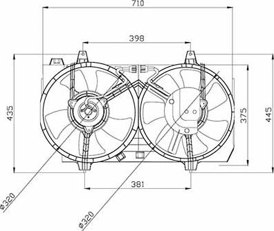 DOGA ENI033 - Ventilators, Motora dzesēšanas sistēma autodraugiem.lv