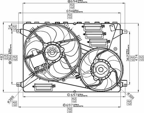 DOGA EVO022 - Ventilators, Motora dzesēšanas sistēma autodraugiem.lv