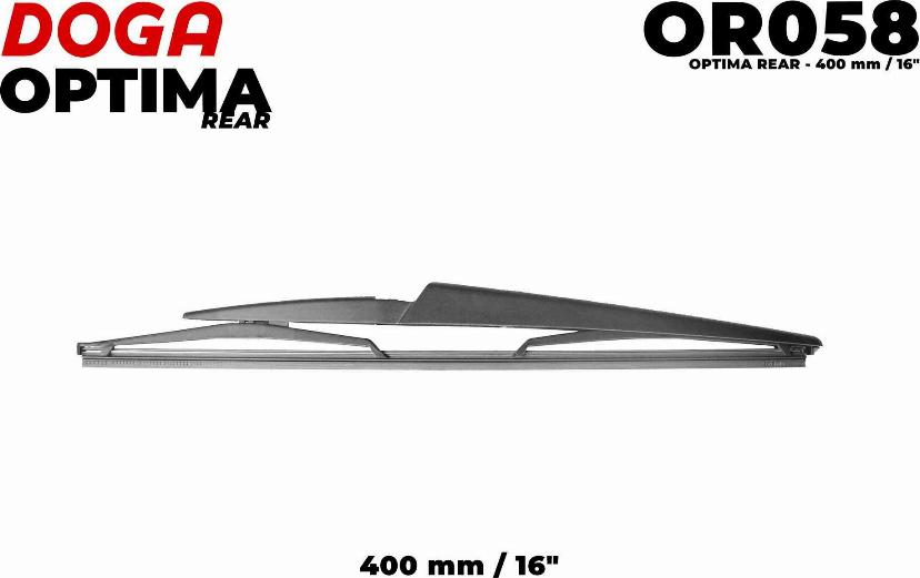 DOGA OR058 - Stikla tīrītāja slotiņa autodraugiem.lv