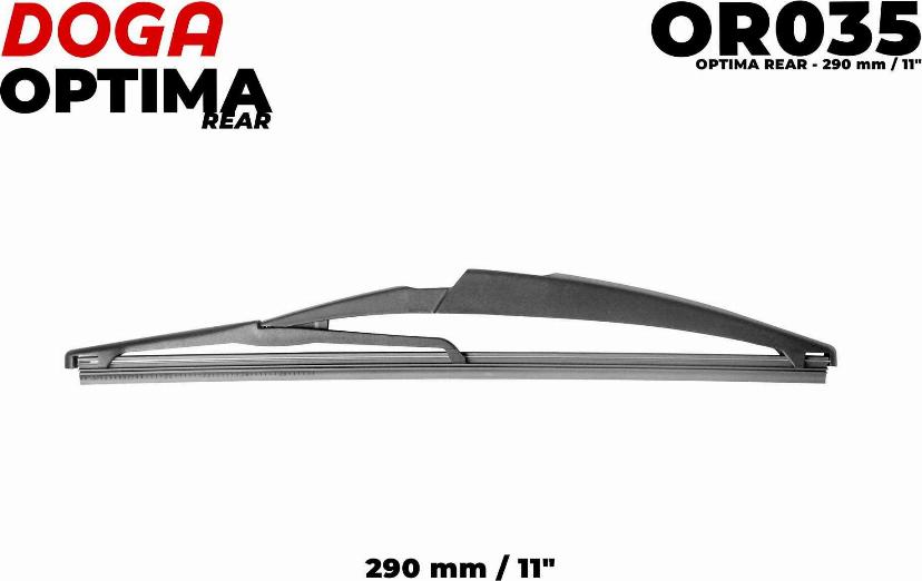 DOGA OR035 - Stikla tīrītāja slotiņa autodraugiem.lv