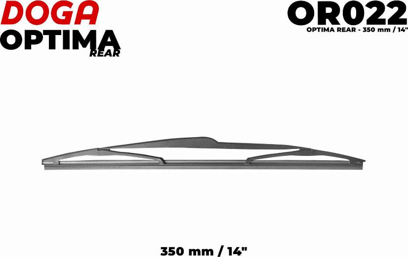 DOGA OR022 - Stikla tīrītāja slotiņa autodraugiem.lv