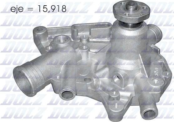 DOLZ R145A - Ūdenssūknis autodraugiem.lv