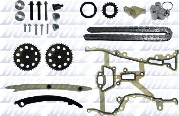 DOLZ SKCO146 - Sadales vārpstas piedziņas ķēdes komplekts autodraugiem.lv