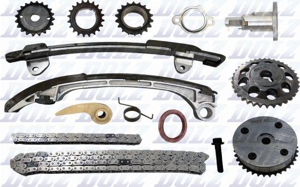 DOLZ SKCT125V - Sadales vārpstas piedziņas ķēdes komplekts autodraugiem.lv
