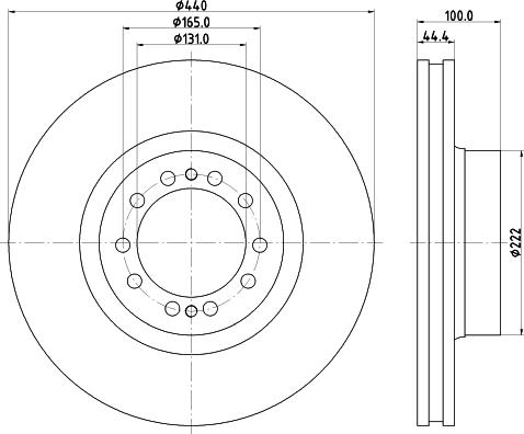 DON CVD512 - Bremžu diski autodraugiem.lv