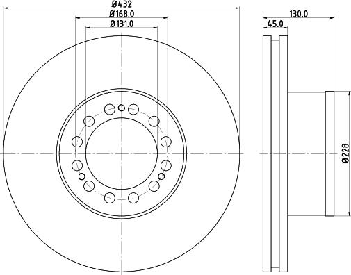 DON CVD579 - Bremžu diski autodraugiem.lv