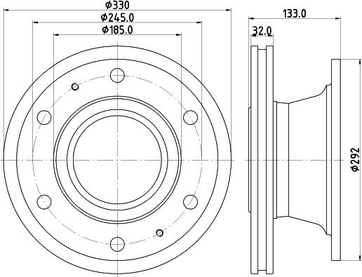 DON CVD703 - Bremžu diski autodraugiem.lv