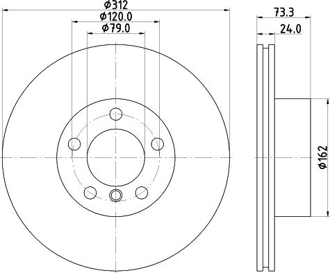 DON PCD16922 - Bremžu diski autodraugiem.lv