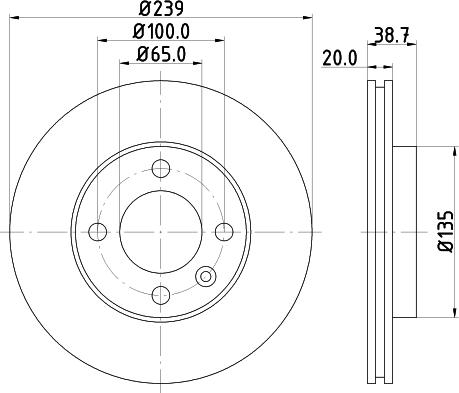 DON PCD11072 - Bremžu diski autodraugiem.lv