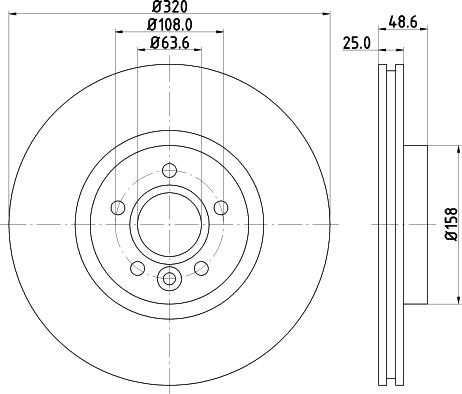 DON PCD13172 - Bremžu diski autodraugiem.lv