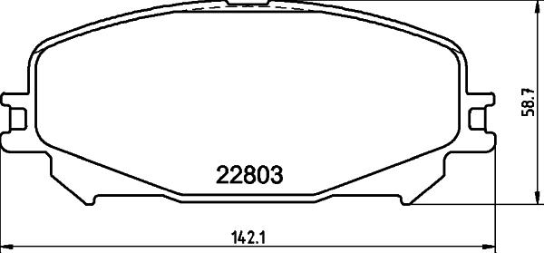 DON PCP1790 - Bremžu uzliku kompl., Disku bremzes autodraugiem.lv