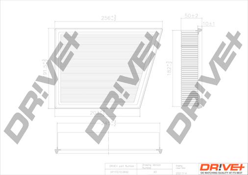Dr!ve+ DP1110.10.0692 - Gaisa filtrs autodraugiem.lv
