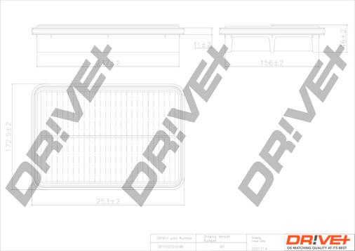 Dr!ve+ DP1110.10.0196 - Gaisa filtrs autodraugiem.lv