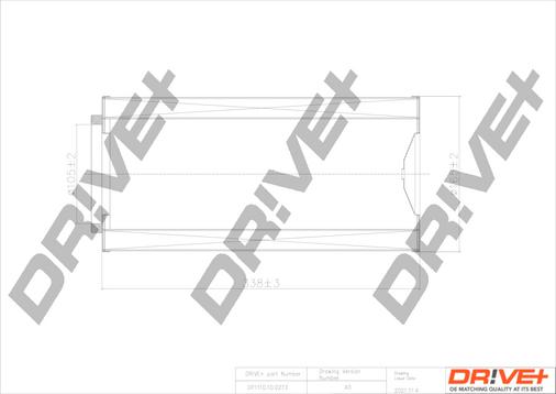 Dr!ve+ DP1110.10.0273 - Gaisa filtrs autodraugiem.lv