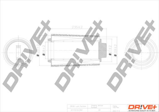 Dr!ve+ DP1110.10.0764 - Gaisa filtrs autodraugiem.lv