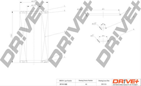 Dr!ve+ DP1110.11.0052 - Eļļas filtrs autodraugiem.lv