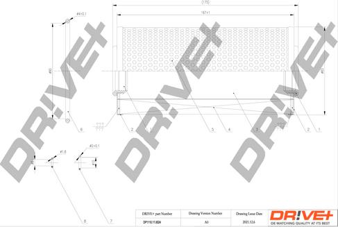 Dr!ve+ DP1110.11.0024 - Eļļas filtrs autodraugiem.lv