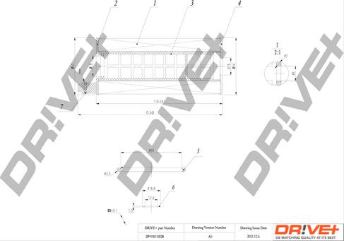 Dr!ve+ DP1110.11.0129 - Eļļas filtrs autodraugiem.lv