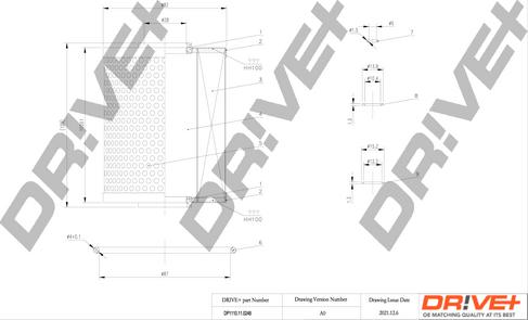 Dr!ve+ DP1110.11.0248 - Eļļas filtrs autodraugiem.lv