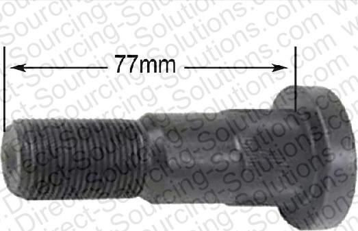 DSS 205100 - Riteņa stiprināšanas skrūve autodraugiem.lv