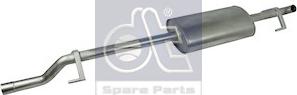DT Spare Parts 4.68558 - Vidējais izpl. gāzu trokšņa slāpētājs autodraugiem.lv