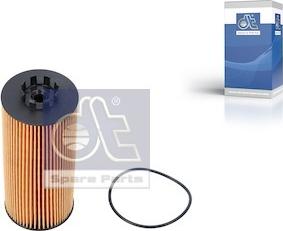 DT Spare Parts 4.72950 - Eļļas filtrs autodraugiem.lv