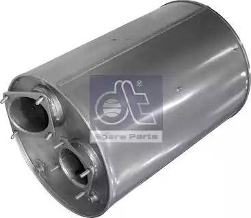 DT Spare Parts 5.11001 - Vidējais / Gala izpl. gāzu trokšņa slāpētājs autodraugiem.lv