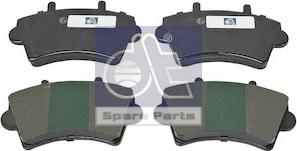 DT Spare Parts 6.95120 - Bremžu uzliku kompl., Disku bremzes autodraugiem.lv