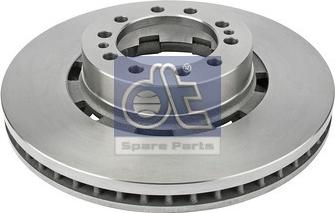 DT Spare Parts 6.61003 - Bremžu diski autodraugiem.lv