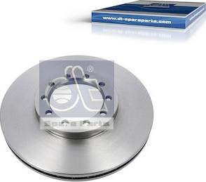 DT Spare Parts 6.61023 - Bremžu diski autodraugiem.lv
