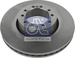 DT Spare Parts 6.61022 - Bremžu diski autodraugiem.lv