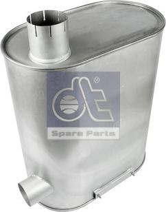 DT Spare Parts 6.37000 - Vidējais / Gala izpl. gāzu trokšņa slāpētājs autodraugiem.lv