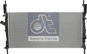 DT Spare Parts 13.42104 - Radiators, Motora dzesēšanas sistēma autodraugiem.lv