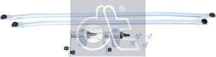 DT Spare Parts 1.32260 - Stiklu tīrītāja sviru un stiepņu sistēma autodraugiem.lv