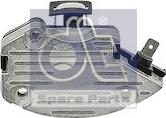 DT Spare Parts 13.76052 - Ģeneratora sprieguma regulators autodraugiem.lv