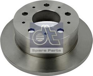 DT Spare Parts 12.41002 - Bremžu diski autodraugiem.lv
