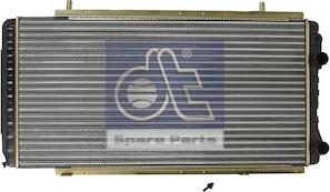 DT Spare Parts 12.17000 - Radiators, Motora dzesēšanas sistēma autodraugiem.lv