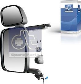 DT Spare Parts 1.22862 - Ārējais atpakaļskata spogulis, Vadītāja kabīne autodraugiem.lv