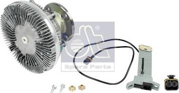 DT Spare Parts 3.15222 - Sajūgs, Radiatora ventilators autodraugiem.lv