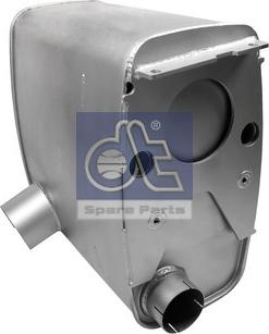 DT Spare Parts 3.25040 - Vidējais / Gala izpl. gāzu trokšņa slāpētājs autodraugiem.lv