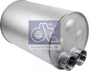 DT Spare Parts 3.25047 - Vidējais / Gala izpl. gāzu trokšņa slāpētājs autodraugiem.lv