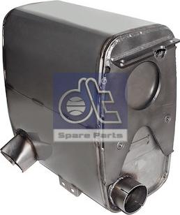 DT Spare Parts 3.25145 - Vidējais / Gala izpl. gāzu trokšņa slāpētājs autodraugiem.lv
