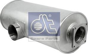 DT Spare Parts 3.25141 - Vidējais / Gala izpl. gāzu trokšņa slāpētājs autodraugiem.lv