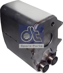 DT Spare Parts 3.25143 - Vidējais / Gala izpl. gāzu trokšņa slāpētājs autodraugiem.lv